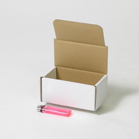 スマホスピーカー梱包用ダンボール箱 | 120×69×63mmでN式額縁タイプの箱