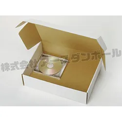 湯たんぽ梱包用ダンボール箱 | 307×226×87mmでN式額縁タイプの箱