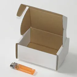ピアス梱包用ダンボール箱 | 121×92×59mmでN式額縁タイプの箱