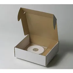 スイッチングハブ(16ポート)梱包用ダンボール箱 | 226×200×78mmでN式額縁タイプの箱