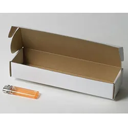 簪（かんざし）梱包用ダンボール箱 | 240×65×40mmでN式額縁タイプの箱