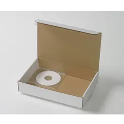 すね当て（レガース・シンガード）梱包用ダンボール箱 | 292×200×60mmでN式額縁タイプの箱