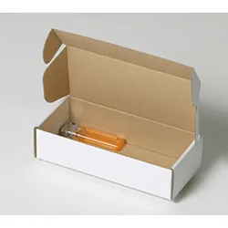 万年筆梱包用ダンボール箱 | 152×80×35mmでN式額縁タイプの箱