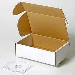 おしりふきポーチ梱包用ダンボール箱 | 260×175×85mmでN式額縁タイプの箱