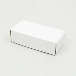 革靴磨きブラシ梱包用ダンボール箱 | 190×95×55mmでN式額縁タイプの箱