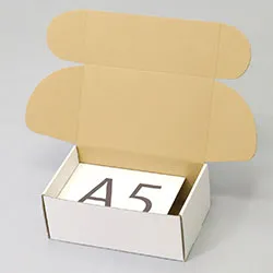 スノーボードゴーグル梱包用ダンボール箱 | 250×150×100mmでN式額縁タイプの箱