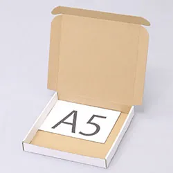 小動物用冷感マット梱包用ダンボール箱 | 247×245×32mmでN式額縁タイプの箱 