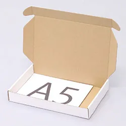 ラザニア皿梱包用ダンボール箱 | 255×165×35mmでN式額縁タイプの箱