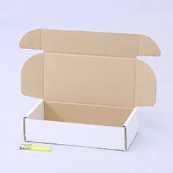 タックルボックス梱包用ダンボール箱 | 251×128×62mmでN式額縁タイプの箱
