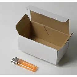 ラジオペンチ梱包用ダンボール箱 | 132×66×59mmでN式差込タイプの箱