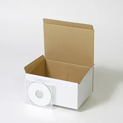 お風呂バッグ梱包用ダンボール箱 | 250×180×120mmでN式差込タイプの箱