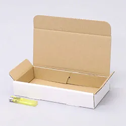 アームウォーマー・アームカバー梱包用ダンボール箱 | 240×100×40mmでN式差込タイプの箱