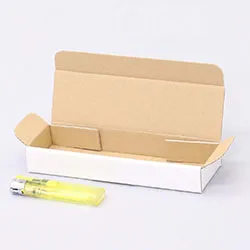 木彫スプーン梱包用ダンボール箱 | 161×40×20mmでN式差込タイプの箱