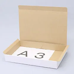 袋帯・名古屋帯梱包用ダンボール箱 | 550×350×75mmでN式差込タイプの箱