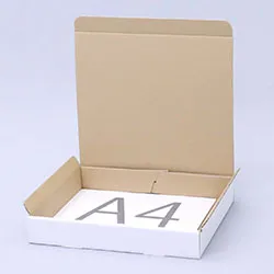 ちゃんちゃんこ梱包用ダンボール箱 | 330×280×50mmでN式差込タイプの箱