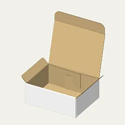 フードパック梱包用ダンボール箱 | 197×147×74mmでN式差込タイプの箱