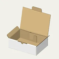 商品陳列バスケット梱包用ダンボール箱 | 232×160×70mmでN式差込タイプの箱