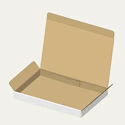 サウナハット梱包用ダンボール箱 | 298×193×27mmでN式差込タイプの箱