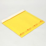 通販の商品発送に便利。B4サイズが入る黄色いクッション封筒 0