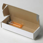 アースクリップ梱包用ダンボール箱 | 180×70×35mmでN式額縁タイプの箱 0