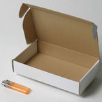 グロッケン(おもちゃ)梱包用ダンボール箱 | 200×120×40mmでN式額縁タイプの箱 0