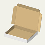 甚平梱包用ダンボール箱 | 380×280×50mmでN式簡易タイプの箱 0
