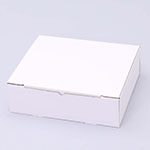 ネックウォーマー・スヌード梱包用ダンボール箱 | 385×325×115mmでN式差込タイプの箱 1