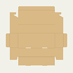 押し寿司型梱包用ダンボール箱 | 286×105×64mmでN式差込タイプの箱 2