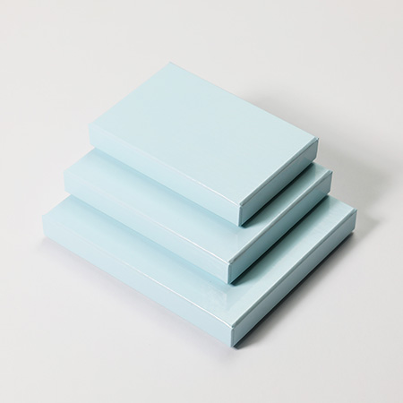 薄型アクセサリー箱-Mサイズ・水色-4