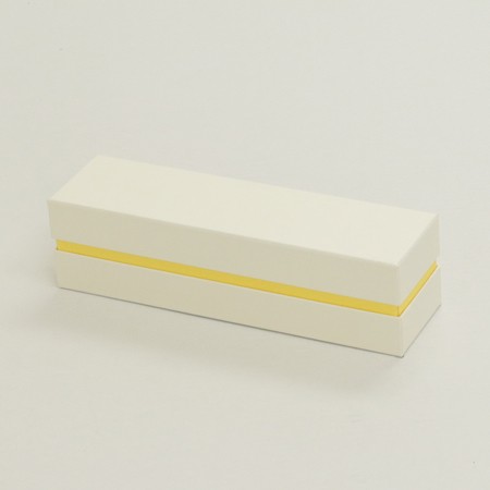 かぶせ蓋型デザートギフト用BOX(水ようかん他)-Sサイズホワイト/イエロー-3