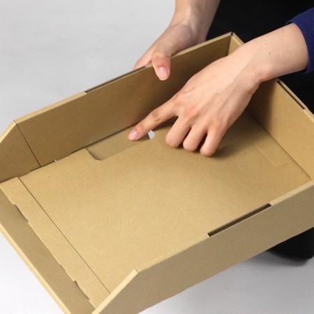 ダンボールA4トレー-4