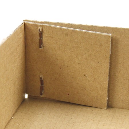 簡易C式ダンボール箱(身・蓋セット)【A4】両面茶-4