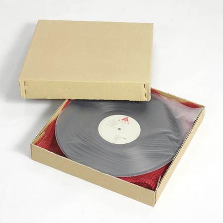 簡易C式ダンボール箱(身・蓋セット)【30cm角】両面茶-3