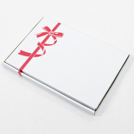 リボン柄メール便ダンボール箱【A5サイズ】-3