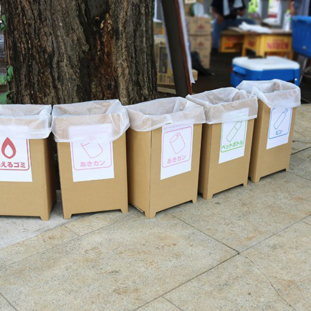 ダンボール製ゴミ箱【45L】-8