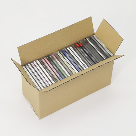 宅配60サイズ】CDが約30枚入る発送に最適な60サイズのダンボール箱 
