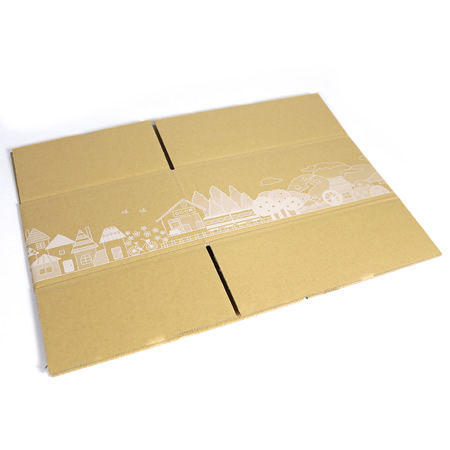 【宅配80サイズ】デザインダンボール箱(タウンビュー)-5