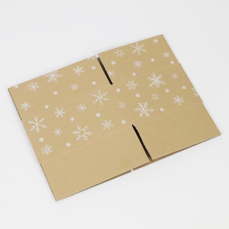 【宅配50サイズ】デザインダンボール箱(雪の結晶)-6