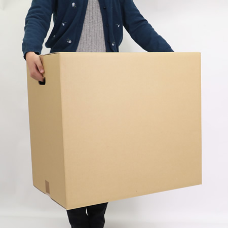 【宅配160サイズ】B3対応/手穴付きダンボール箱-3