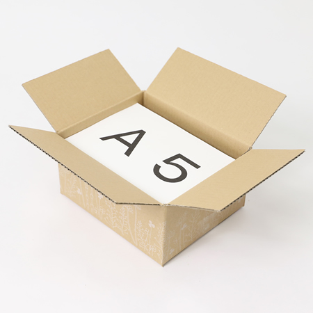 【宅配50サイズ】デザインダンボール箱(花さんぽ)-4