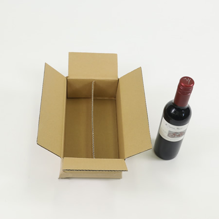 ワイン ハーフボトル2本入る50サイズ(クラフト)-7