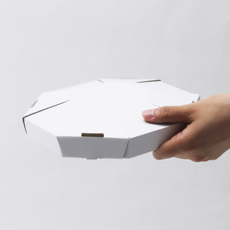 100%段ボール製フライングディスク(エコ・フリスビー) 【大サイズ】-7