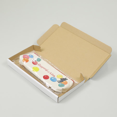 【定形外郵便/ネコポス最小サイズ】薄型ダンボール箱(白)-4