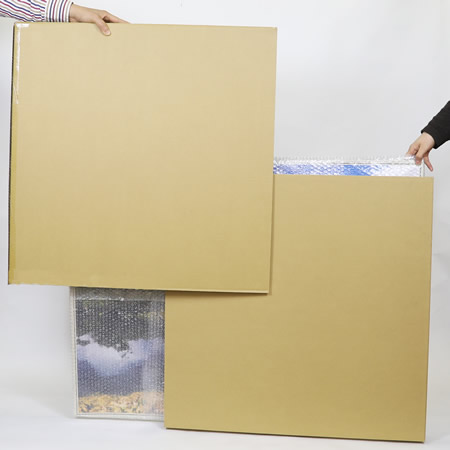 【12号・15号・20号・25号対応】絵画用発送箱(1セット4パーツ)-3