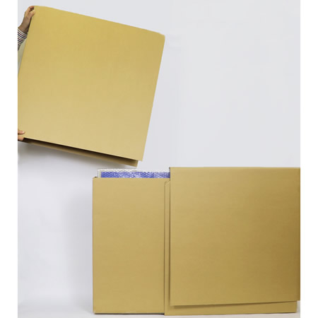 【50号・60号・80号対応】絵画用発送箱(1セット4パーツ)-5
