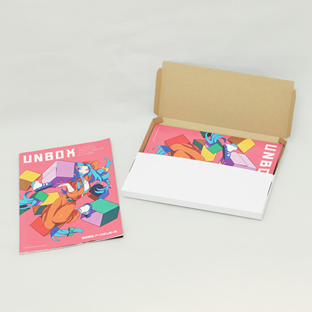 【ゆうパケット・ネコポス】定番ケース A4サイズ対応(白)-5