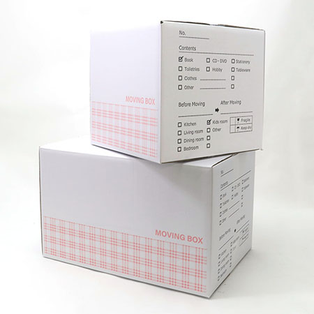 【宅配120】引越し用 ムービング ボックス(白・印刷付き)-5