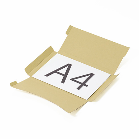 【A4/厚さ2cm/両面茶】定番ダンボール箱(クロネコゆうパケット対応)-2