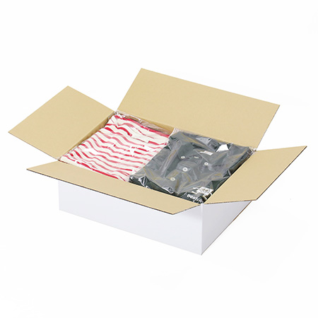 【宅配80サイズ】定番ダンボール箱(B4・白)-3