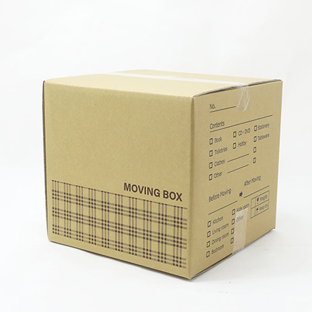 【宅配100】引越し用 ムービング ボックス(クラフト・印刷付き)-2